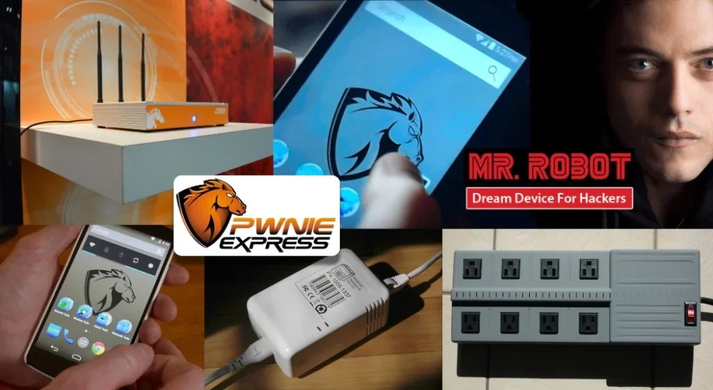 Pwnie Express products and media coverage, including Mr. Robot